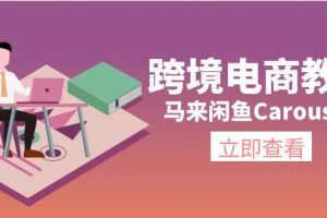 (11639期)跨境电商教程:马来闲鱼Carousell:环境/邮箱/电话解决/产品上传及流量