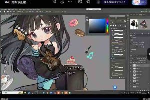 (8881期)ichisaku2023年日系Q版团练第1期绘画(12节视频教程)