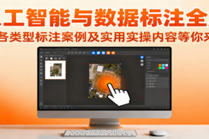 人工智能与数据标注全解，含各类型标注案例及实用实操内容等你来学
